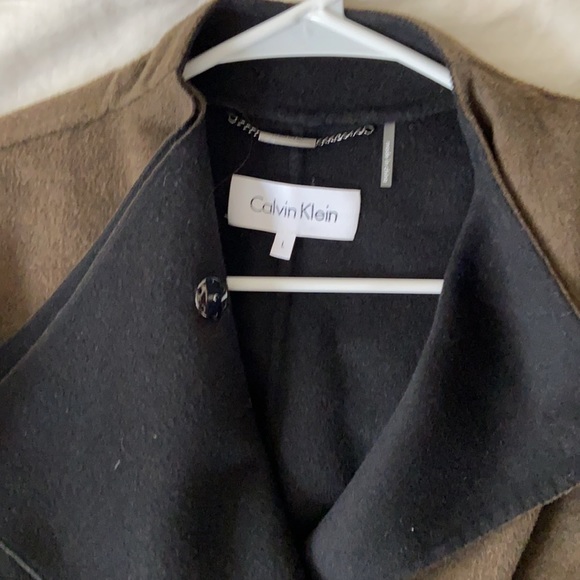 Calvin Klein Wrap Coat - Picture 2 of 3